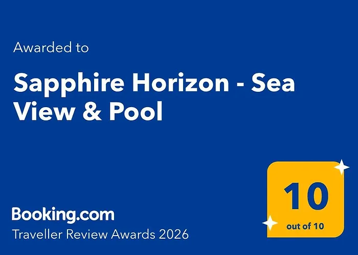 Sapphire Horizon - Sea View & Pool 아파트 칼레냐 데 팔라푸르헬